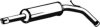 VW 6Q0253209D Middle Silencer